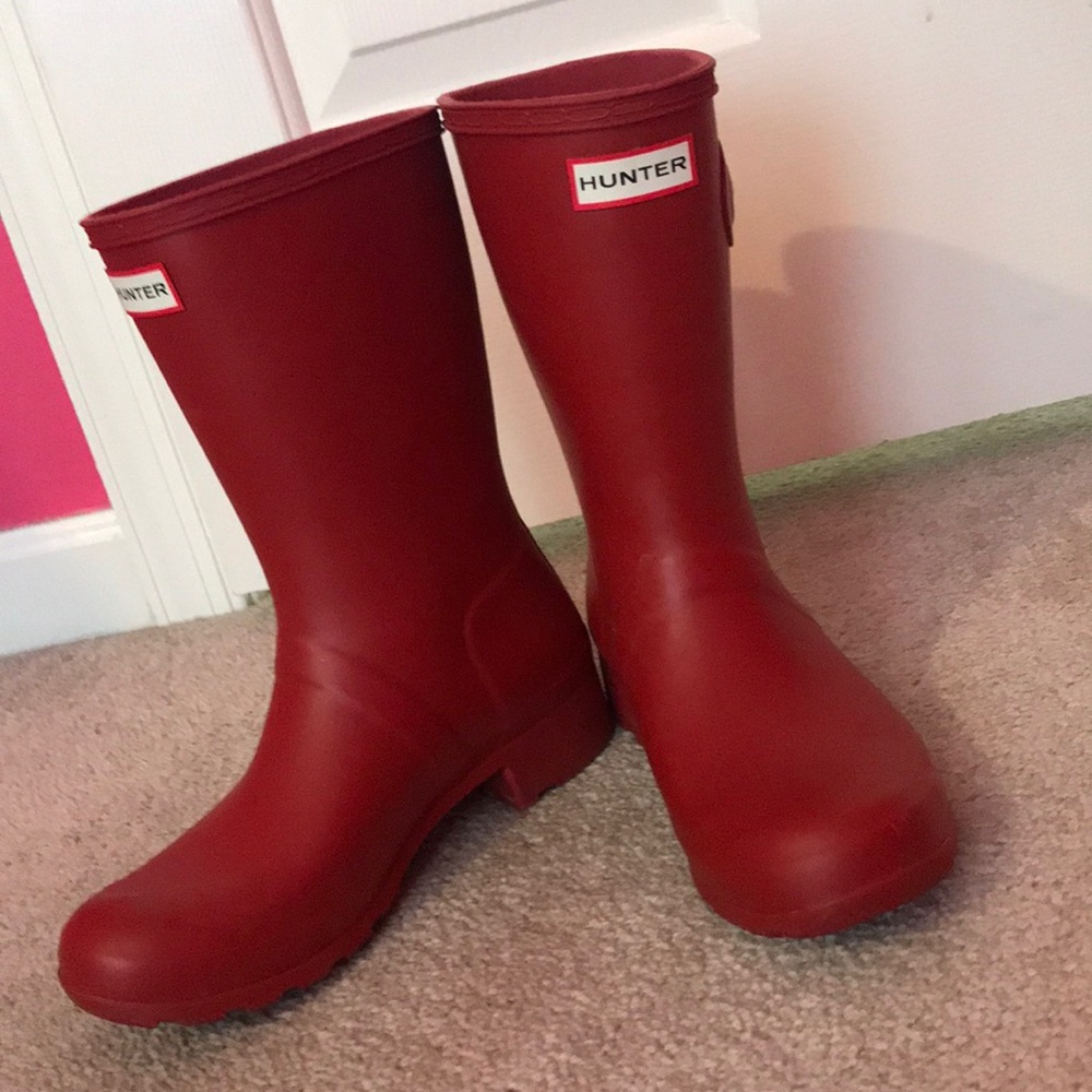 Hunter rain boots
